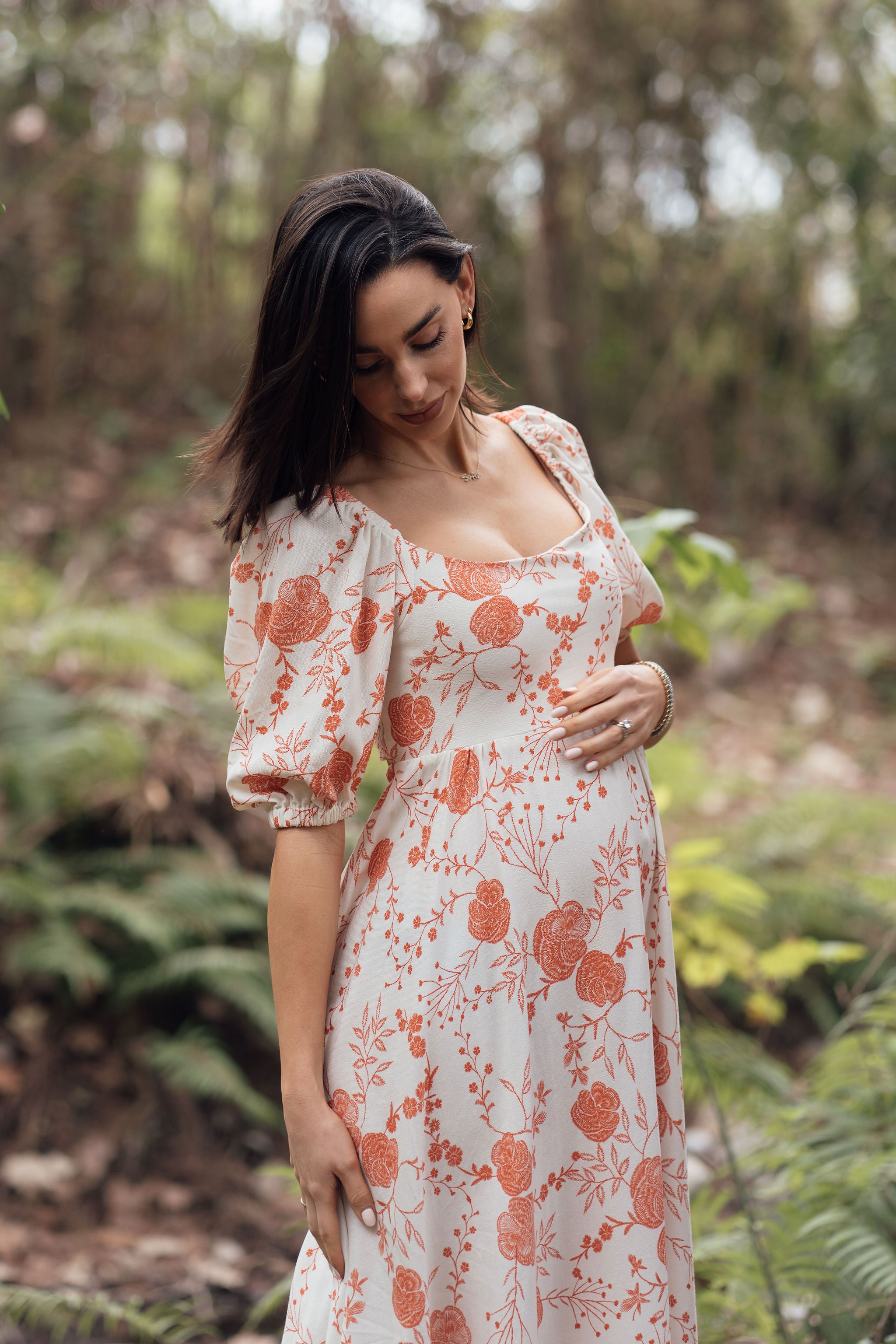 ETHEREAL DRESS TERRACOTA