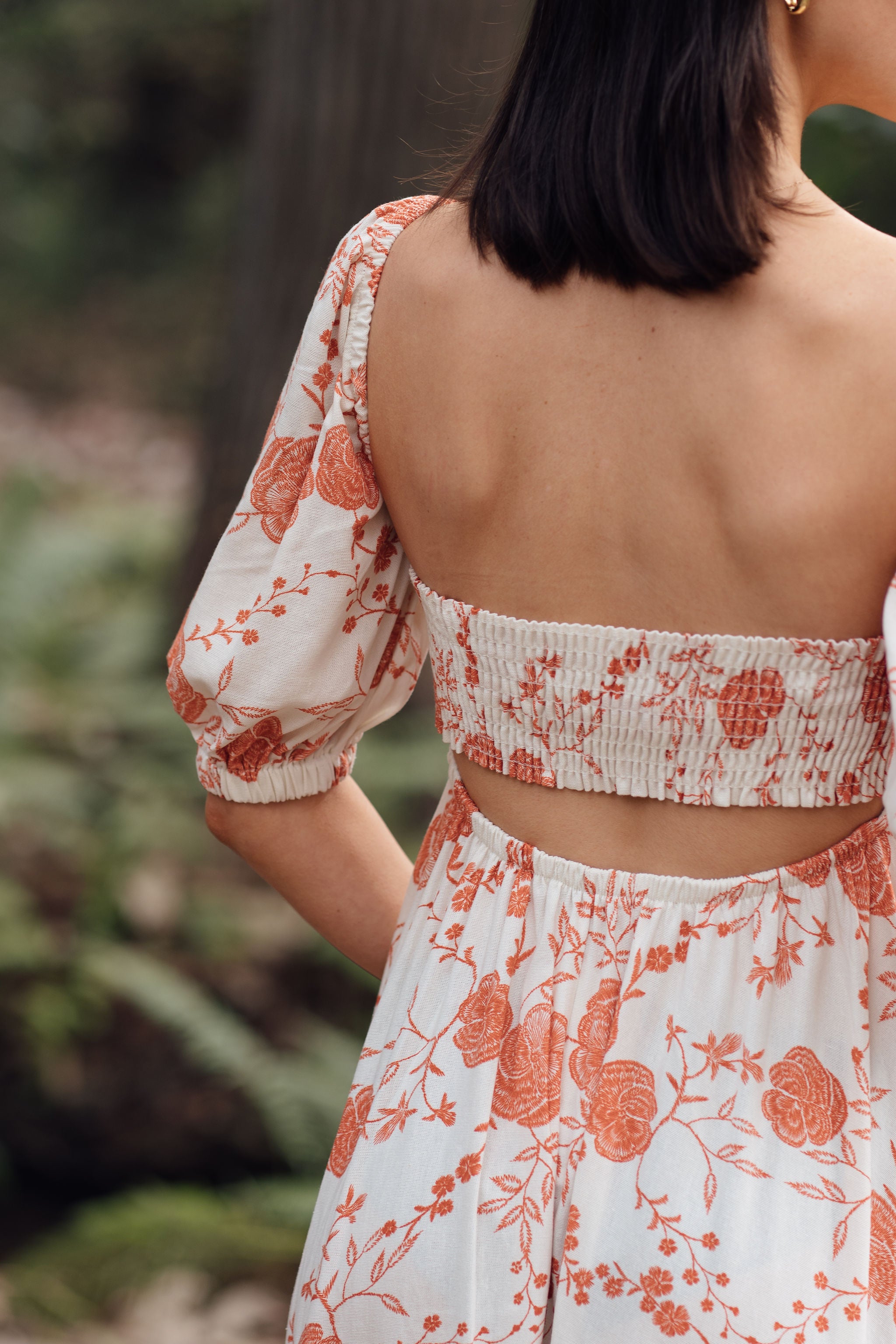 ETHEREAL DRESS TERRACOTA