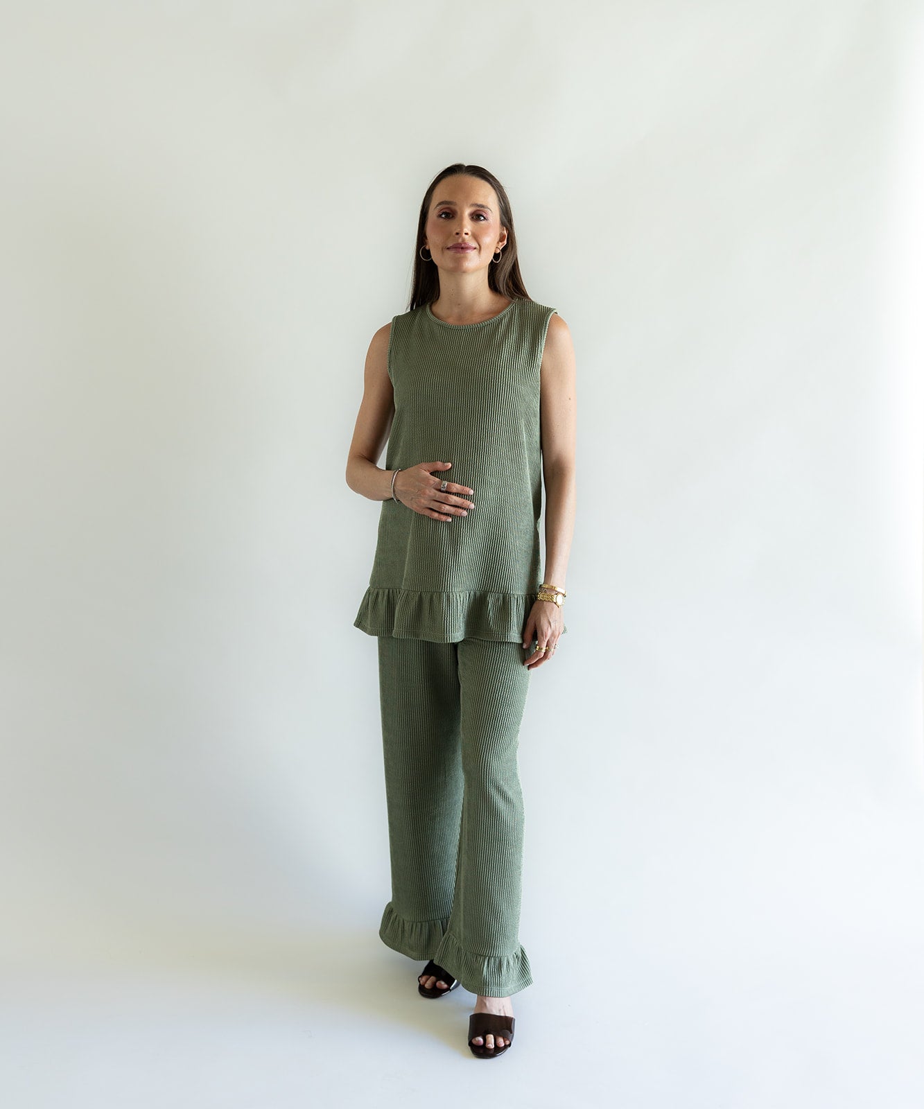 ELORA SET OLIVE