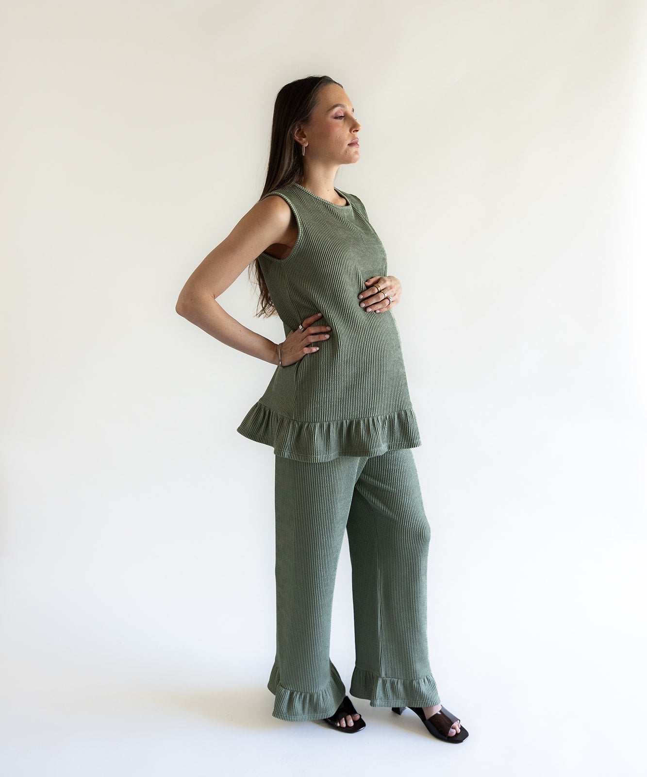 ELORA SET OLIVE