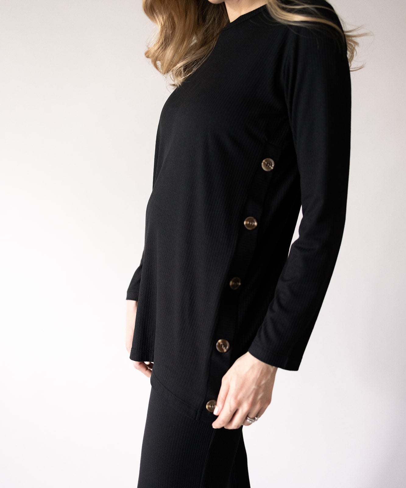 OFFLINE LONG SLEEVE SET BLACK