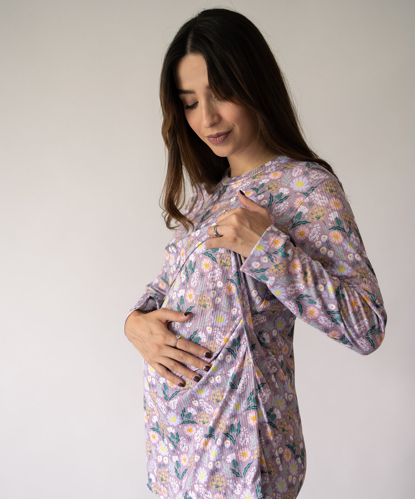 STAY HOME PIJAMA LILA