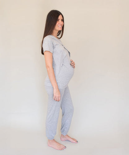 STAY IN GREY PIJAMA