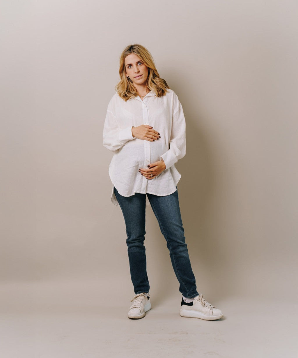 LINEN SHIRT WHITE