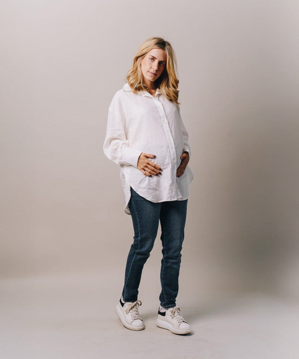 LINEN SHIRT WHITE