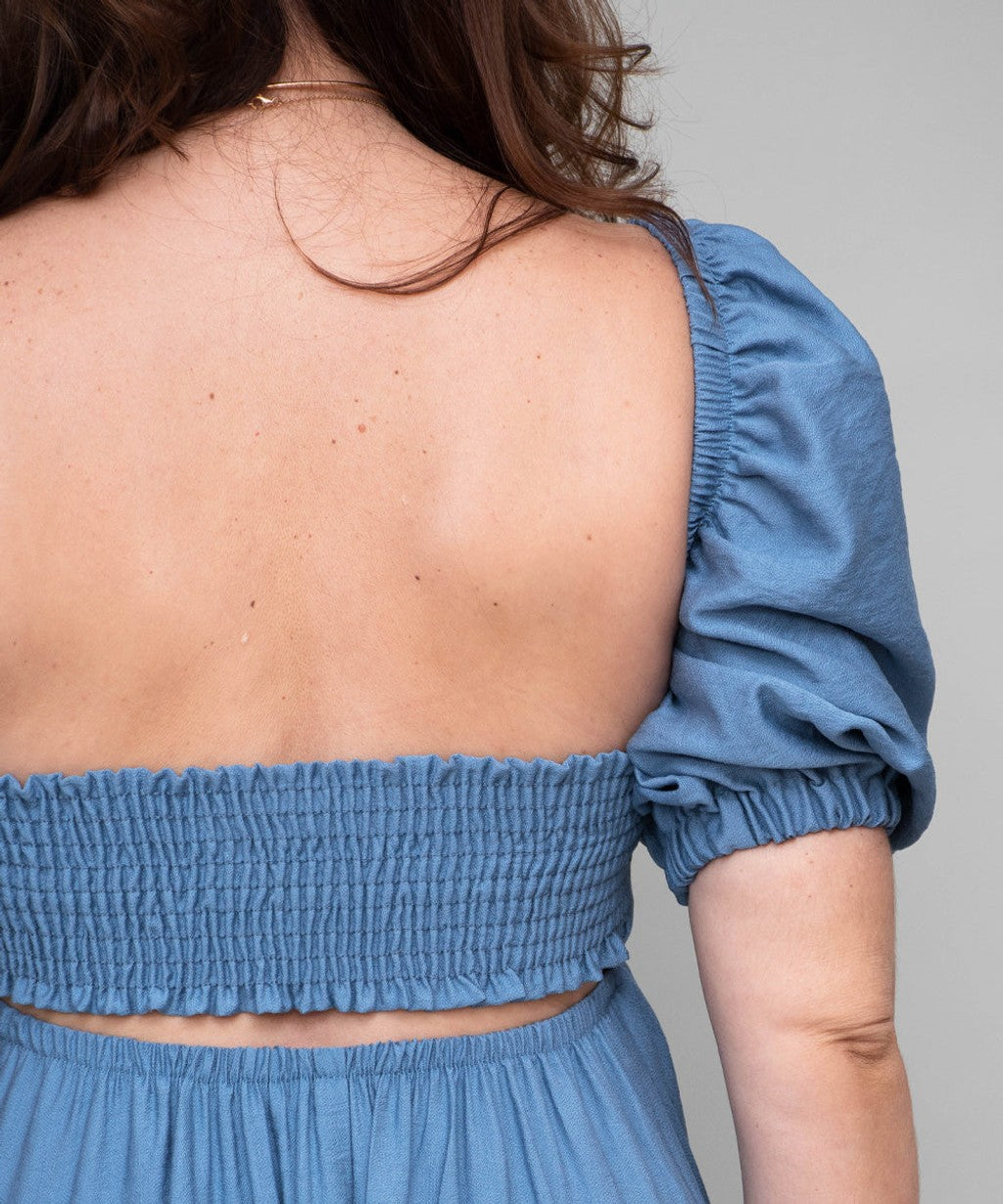 ETHEREAL DRESS BLUE