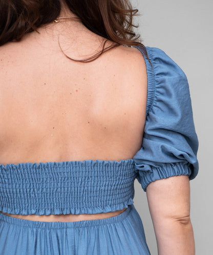 ETHEREAL DRESS BLUE