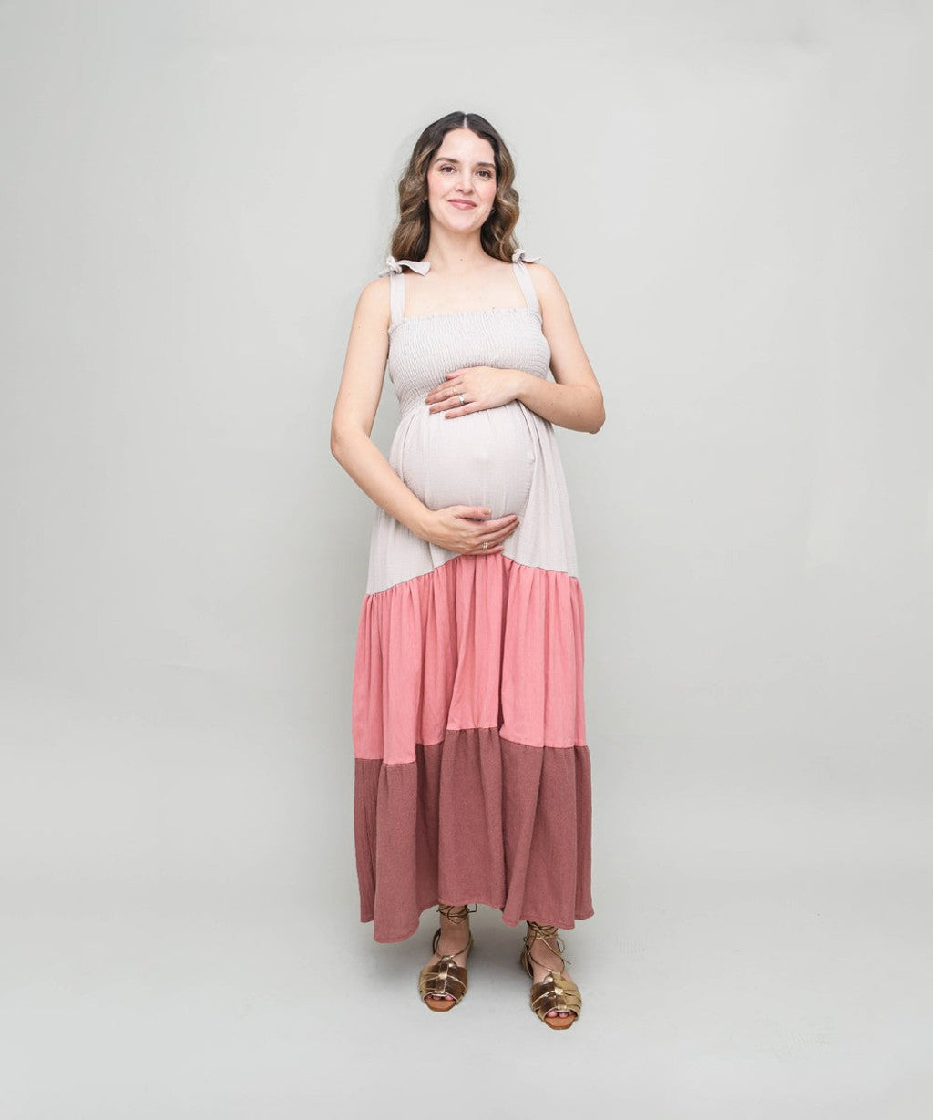 PALM SPRING DRESS TERRACOTA