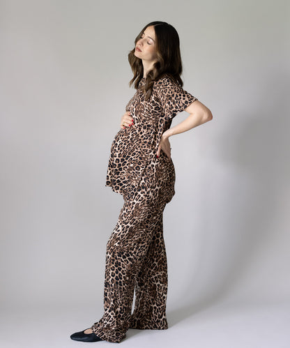 CHIC SHORT SLEEVE SET PRINT