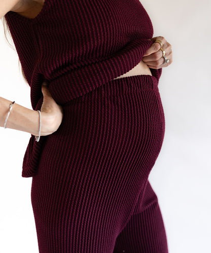 ELORA SET BURGUNDY