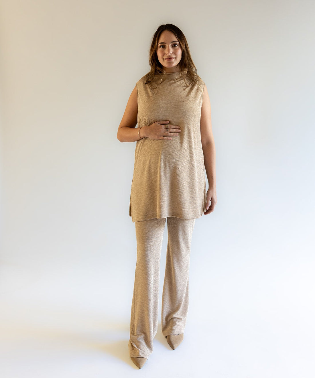 FAV SET SATIN BEIGE