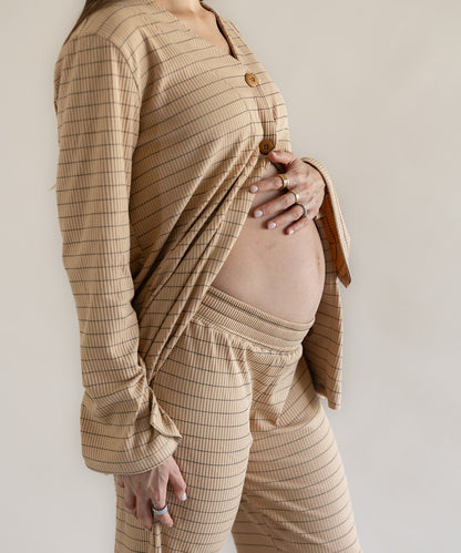 HONEY LOW RISE SET KAKI