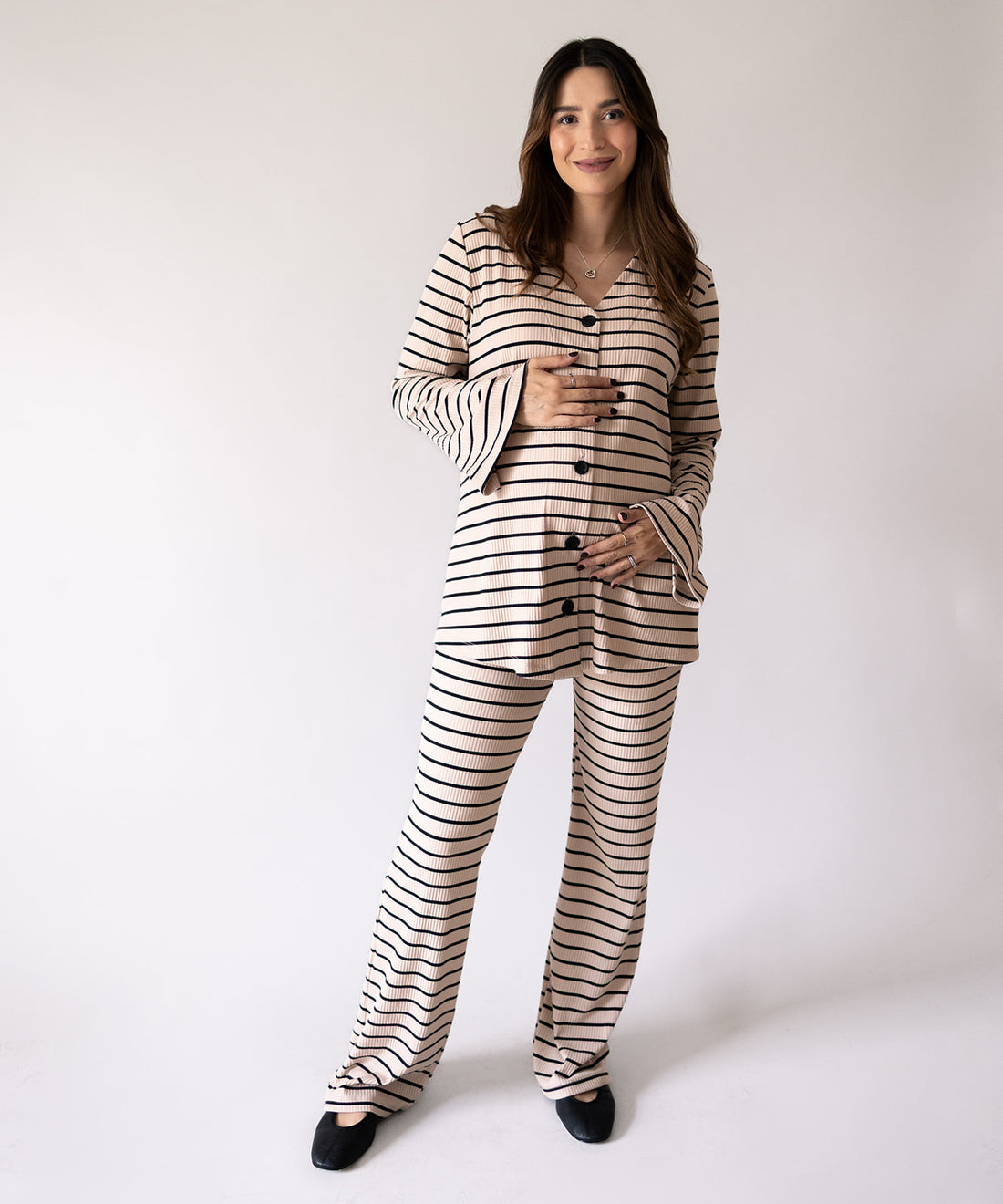 HONEY LOW RISE SET STRIPES