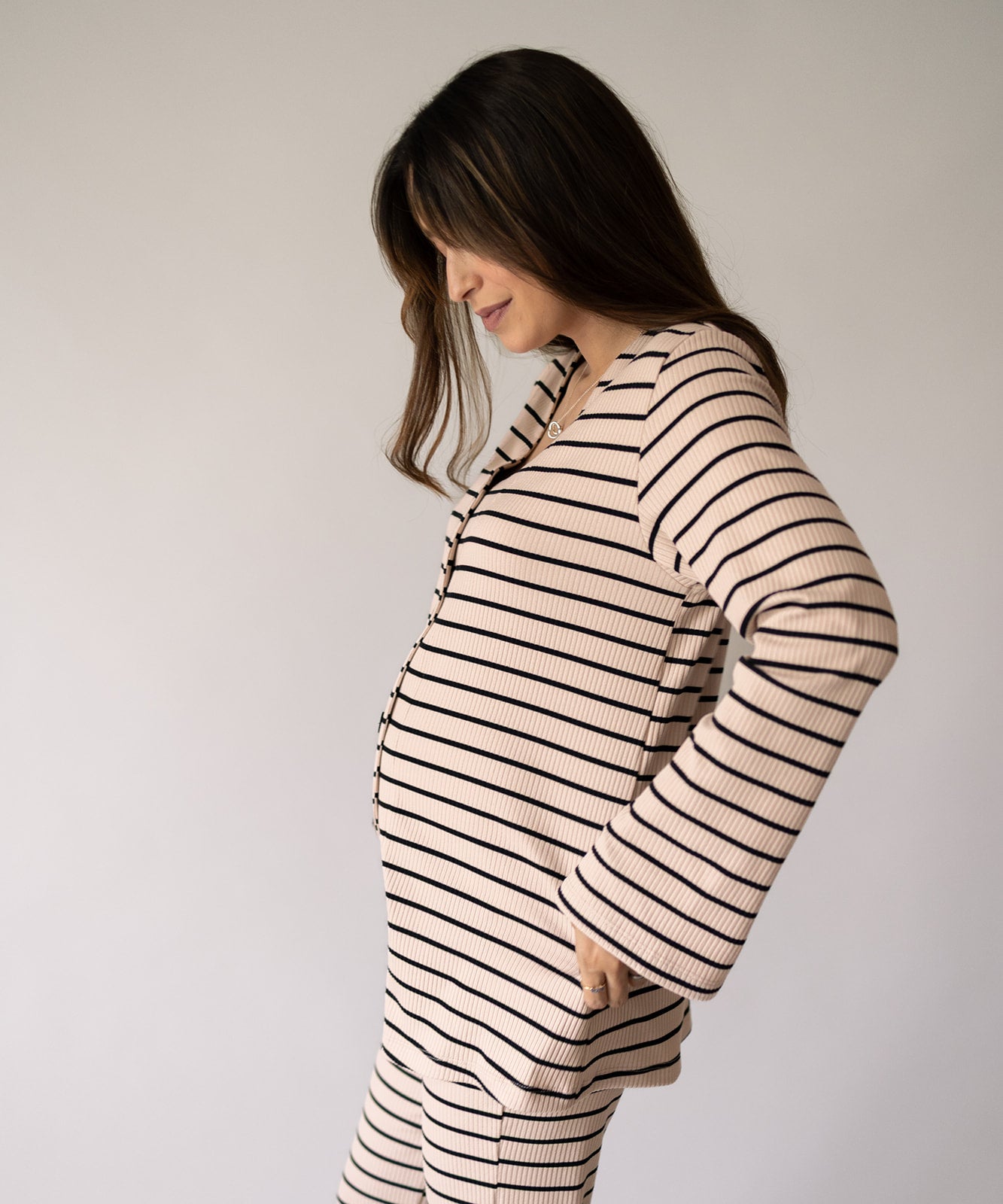 HONEY LOW RISE SET STRIPES