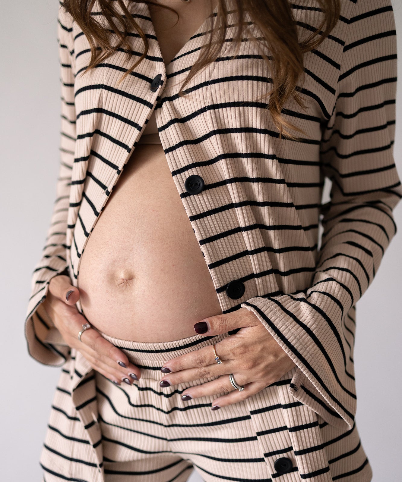 HONEY LOW RISE SET STRIPES