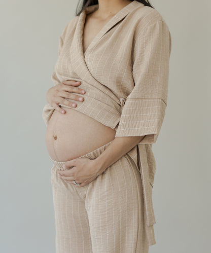 KIMONO SET BEIGE