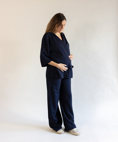 KIMONO SET NAVY