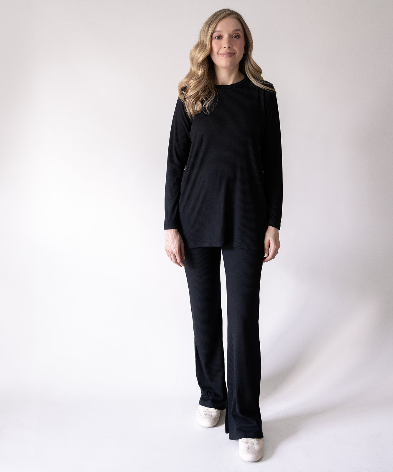 OFFLINE LONG SLEEVE SET BLACK