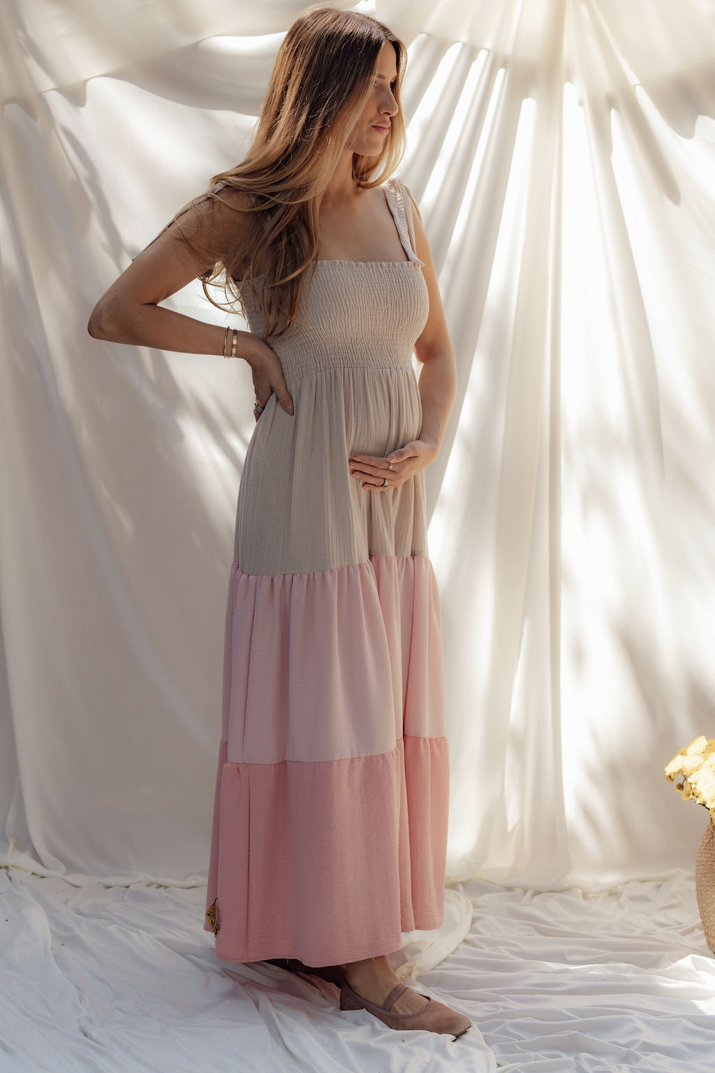 PALM SPRING DRESS PINK