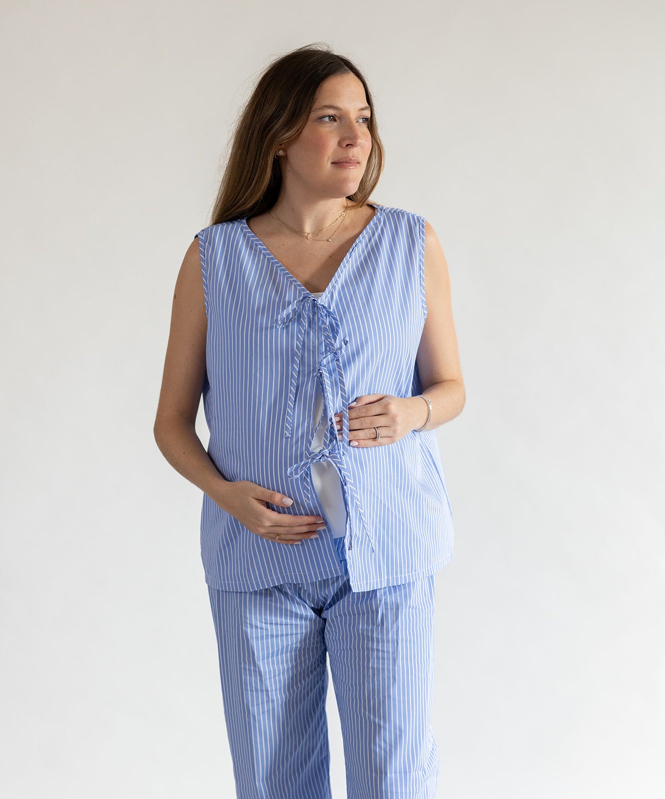 SALTY SET BLUE STRIPES