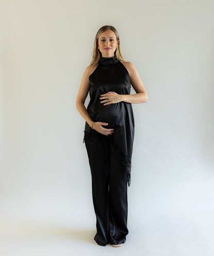 SATIN SET BLACK
