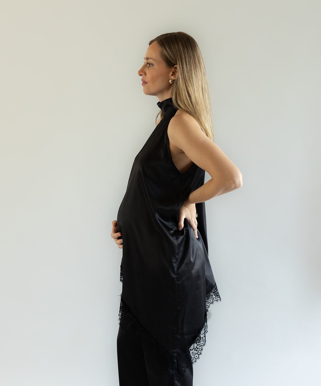 SATIN SET BLACK