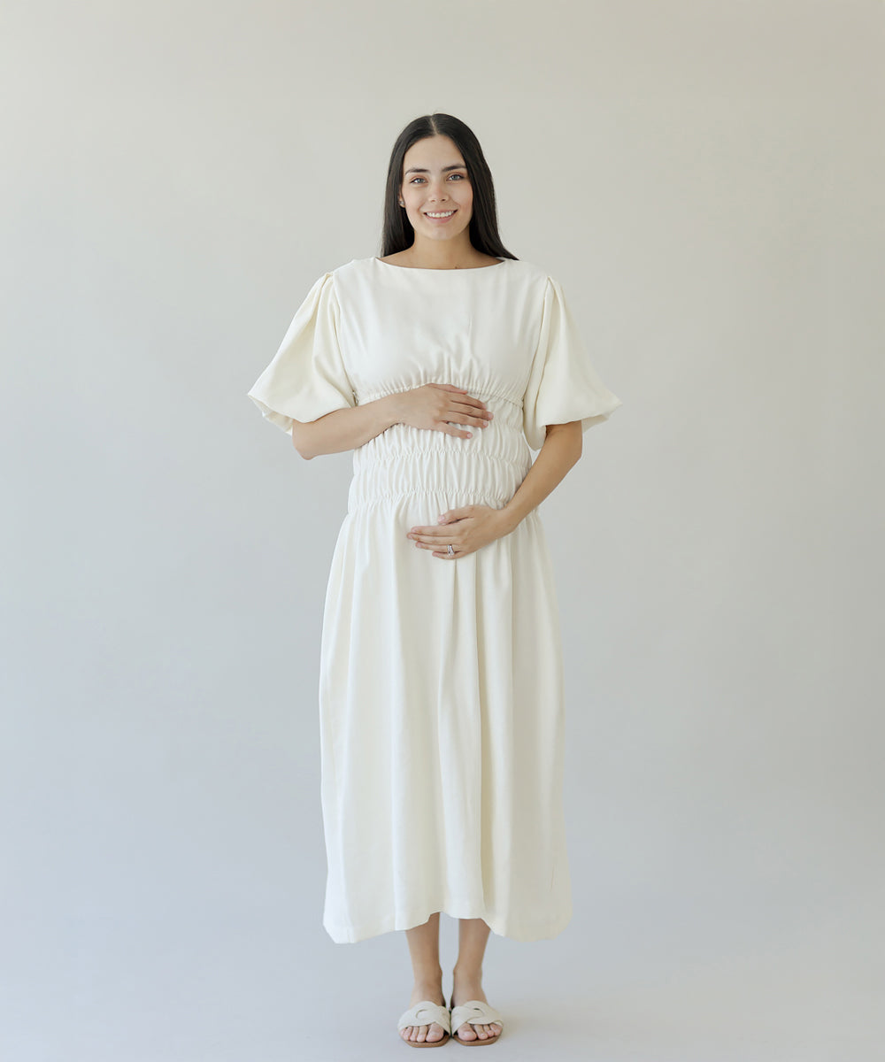 SEASON DRESS IVORY