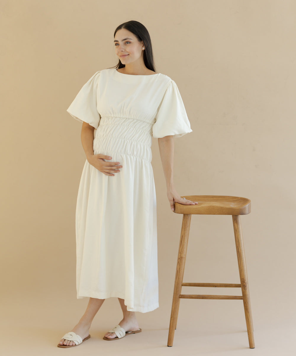 SEASON DRESS IVORY