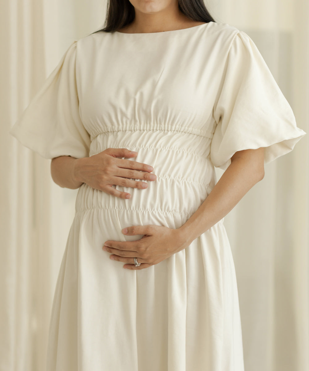 SEASON DRESS IVORY