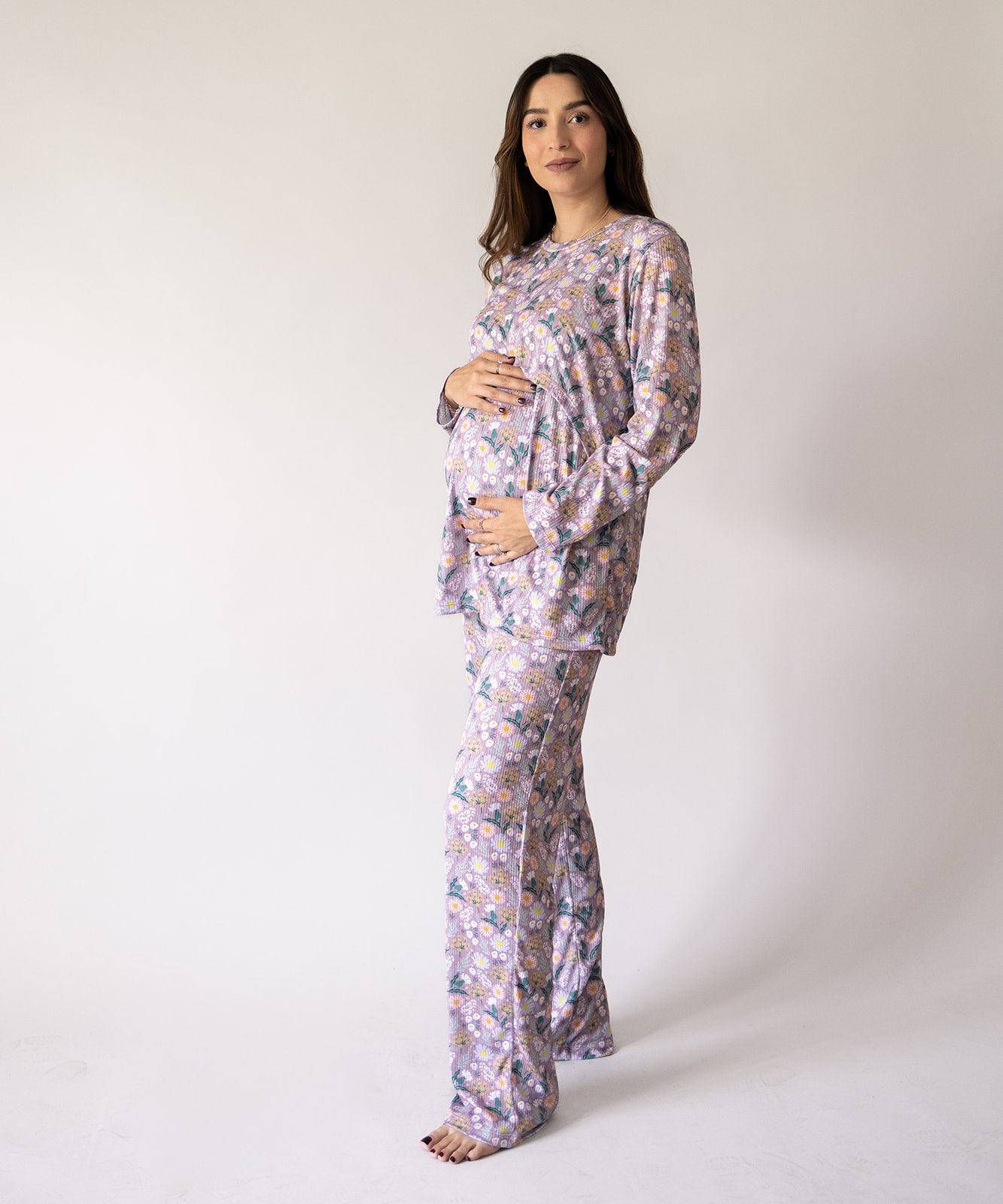 STAY HOME PIJAMA LILA