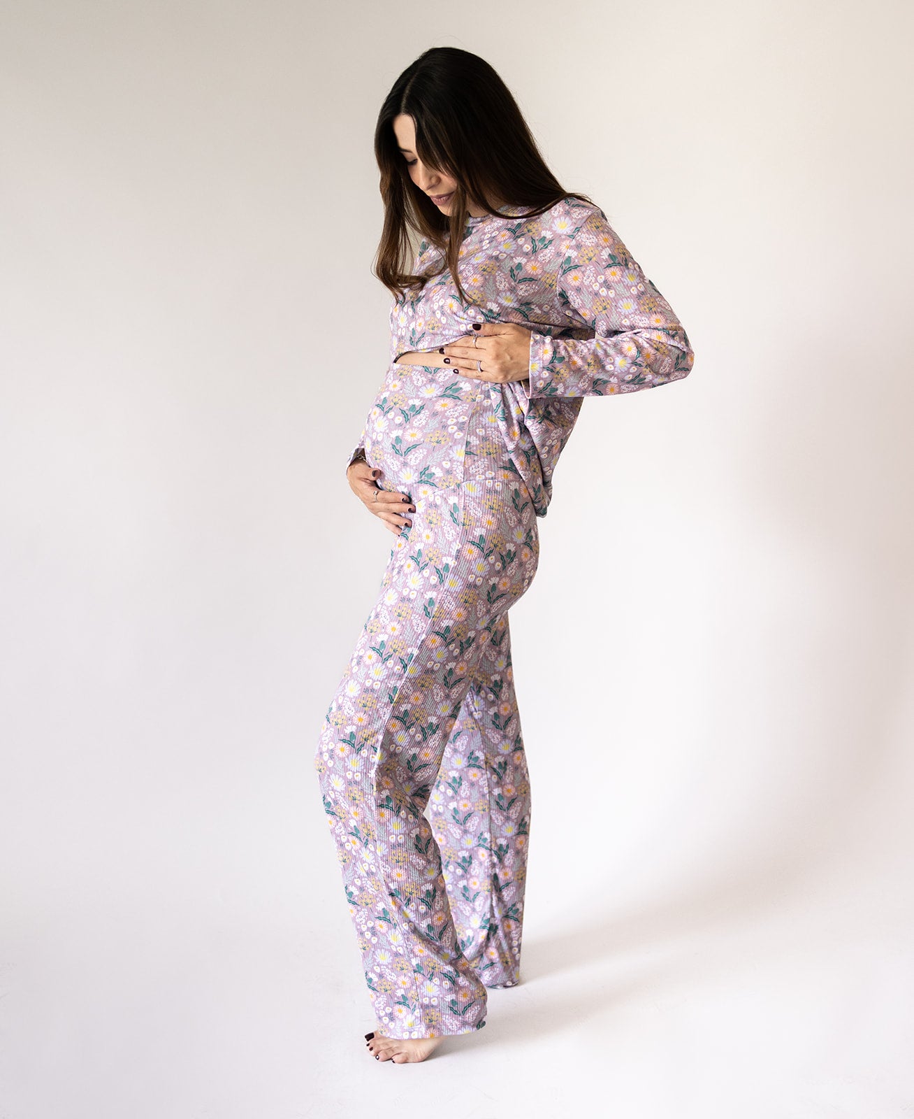 STAY HOME PIJAMA LILA