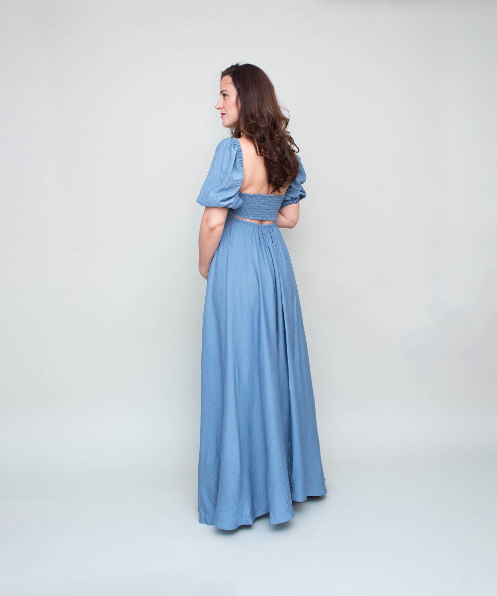 ETHEREAL DRESS BLUE